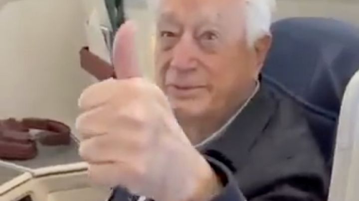 Increpan a Bartlett en vuelo a España: “viajar tan lejos y tan cómodo en primera clase” (Video)