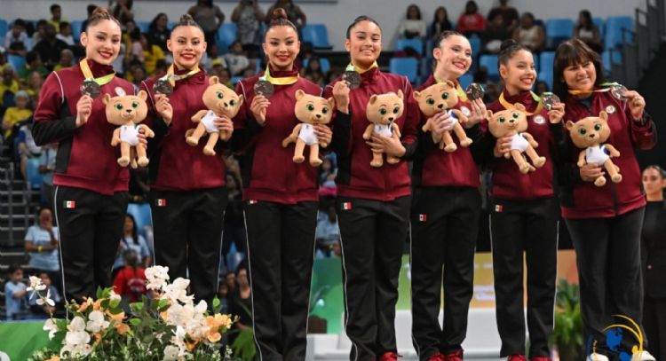 En medio de proceso legal, conjunto de gimnasia rítmica obtiene bronce en Campeonato Panamericano