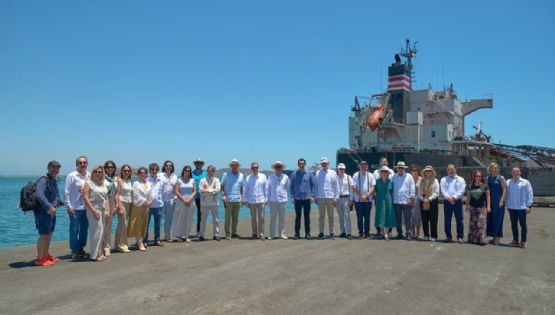 Gobernador Durazo refuerza alianza estratégica con Unión Europea; embajadores visitan Guaymas