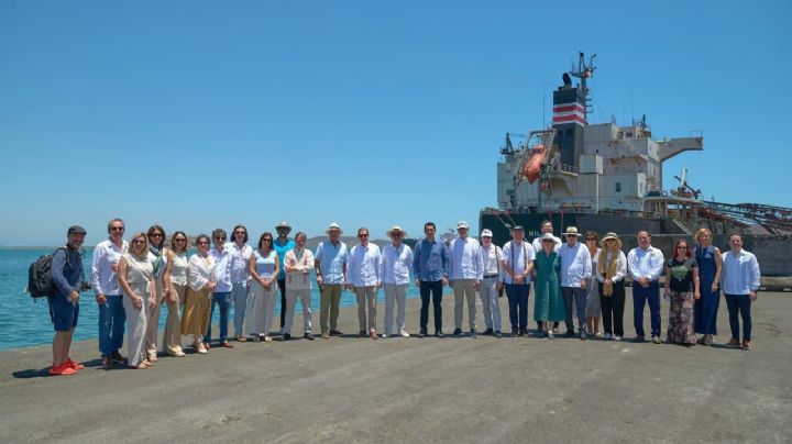 Gobernador Durazo refuerza alianza estratégica con Unión Europea; embajadores visitan Guaymas