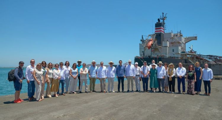 Gobernador Durazo refuerza alianza estratégica con Unión Europea; embajadores visitan Guaymas
