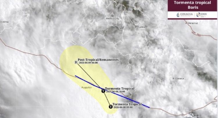 Boris golpea el sur de México; se forma la tormenta tropical Cristina frente a Nicaragua