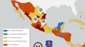 Foto ilustrativa de la nota titulada: A dos días del Mundial, EU publica “mapa de riesgo” de México y pide no viajar a seis estados