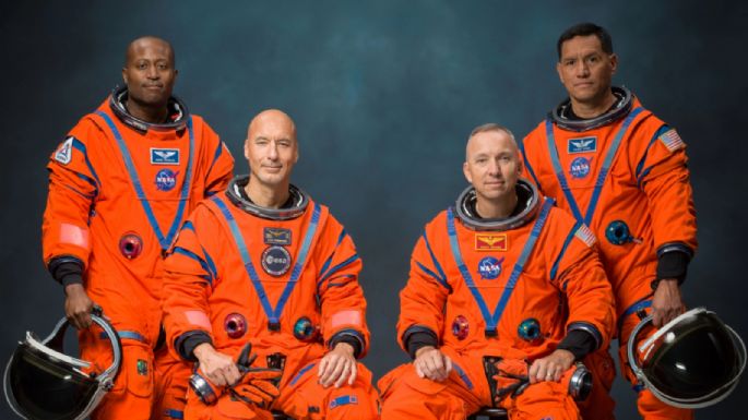 NASA anuncia a la tripulación de Artemis III que probará tecnología para futuro alunizaje