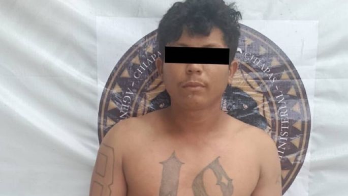 Detienen en Chiapas a “Tuntun”, presunto líder de la pandilla Barrio 18