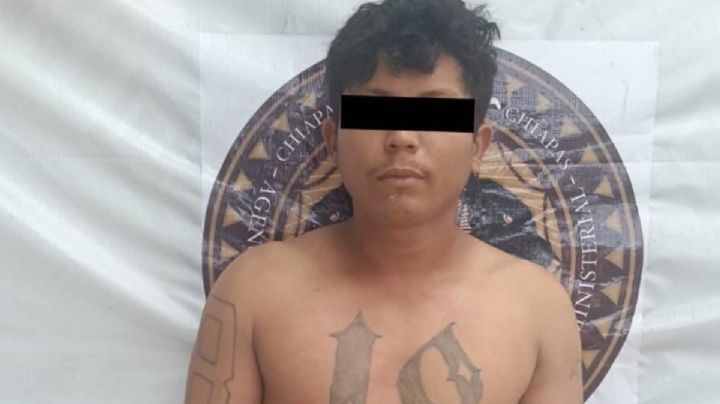 Detienen en Chiapas a “Tuntun”, presunto líder de la pandilla Barrio 18