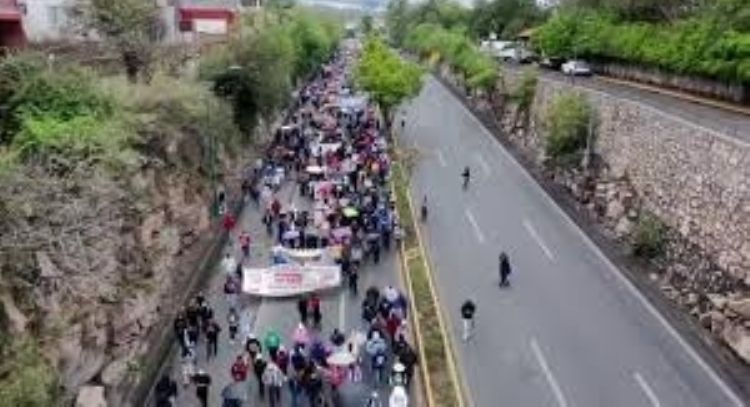 Jornada de protesta en Michoacán por inseguridad en comunidades indígenas