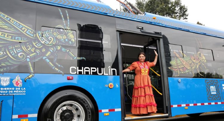 A dos días del Mundial, Brugada da el banderazo a dos nuevas rutas de Trolebús