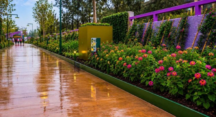 Jardín Flotante: arranque entre encharcamientos, obras inconclusas y trabajos adicionales