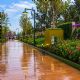 Jardín Flotante: arranque entre encharcamientos, obras inconclusas y trabajos adicionales