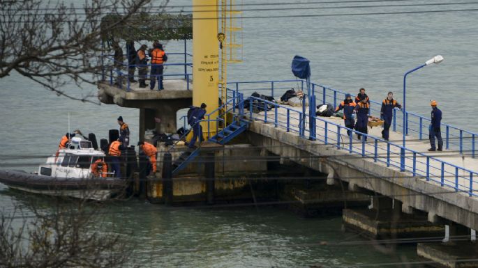 Encuentran fuselaje de avión ruso en el Mar Negro; descartan acto terrorista