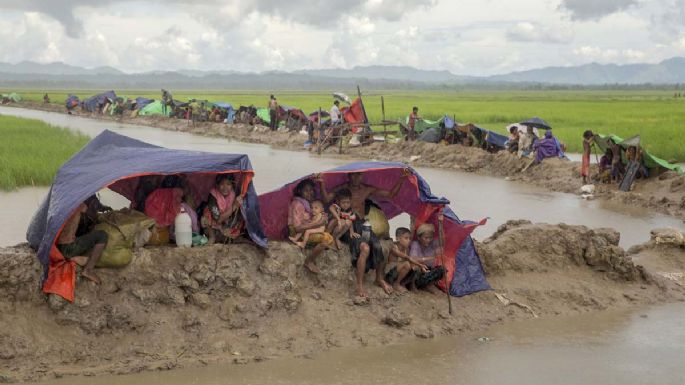 La crisis de los desplazados de Myanmar