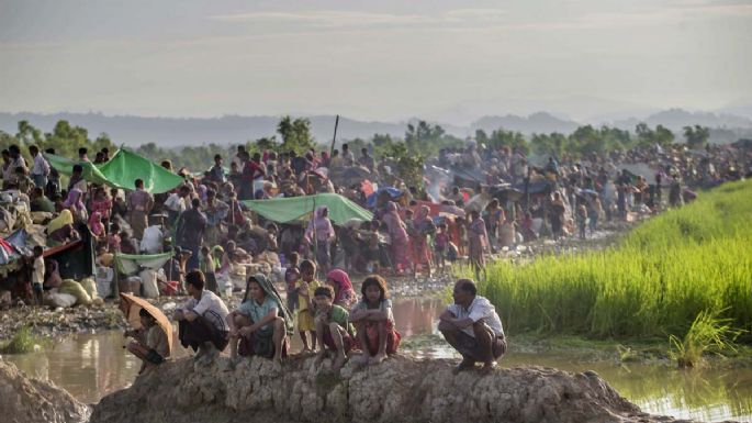 La crisis de los desplazados de Myanmar