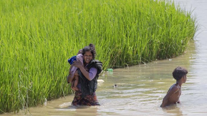 La crisis de los desplazados de Myanmar