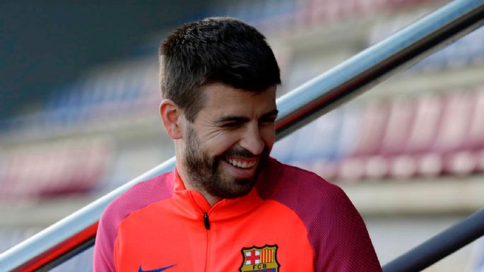 'Piqué llorón, España es tu nación”, insultan aficionados al defensa del Barcelona