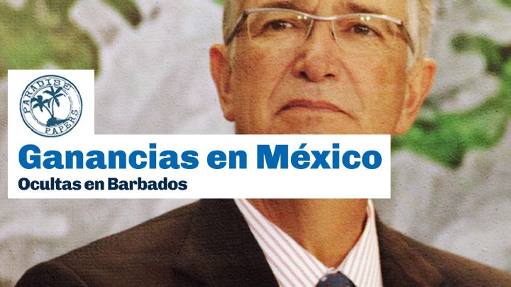 Ganancias en México ocultas en Barbados