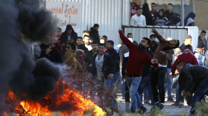 Disturbios en Cisjordania y Gaza luego de que EU reconoció a Jerusalén como capital de Israel