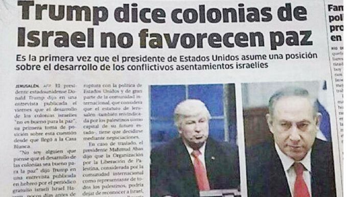 Diario dominicano confunde a Trump con parodia del actor Alec Baldwin