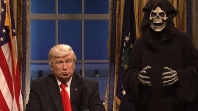 Saturday Night Live y la parodia de las llamadas telefónicas de Trump a Peña, Turnball, Angela... (Video)