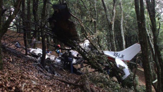 Desplome de avioneta en Tlajomulco deja dos muertos