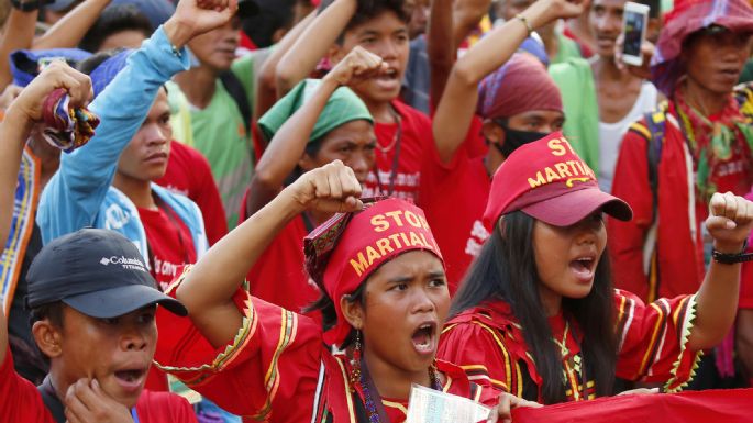 Marchan contra Duterte y su guerra antidrogas en Filipinas