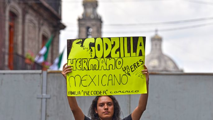 Lo que dejó el paso de 'Godzilla” por el Centro Histórico