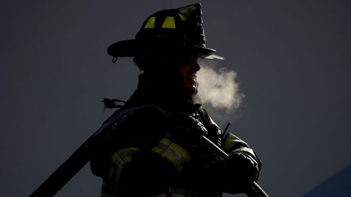 Nueva Jersey: Incendio bajo cero