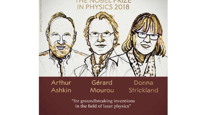 Otorgan el Nobel de Física 2018 a las 'herramientas hechas de luz”
