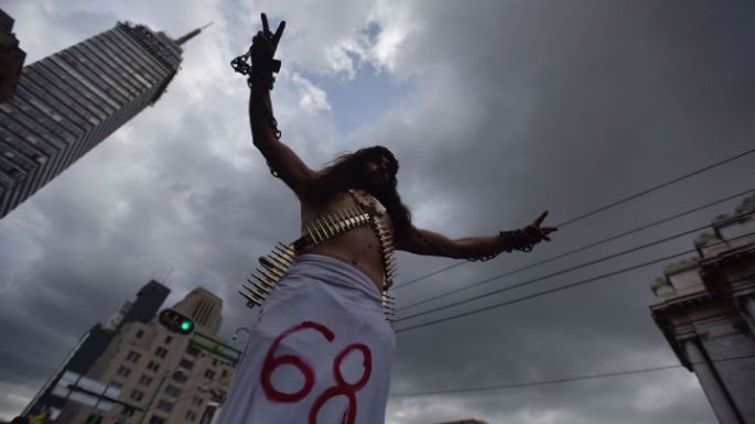 'Ahora, es tiempo de justicia”, la demanda a 50 años de la masacre en Tlatelolco (Video)