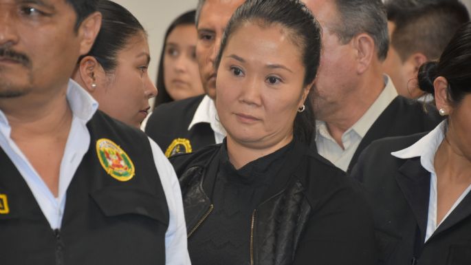 Dan tres años de prisión a Keiko Fujimori; la acusan de lavar dinero de Odebrecht