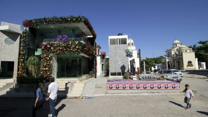 Día de Muertos en Jardines del Humaya, el narcopanteón de Culiacán