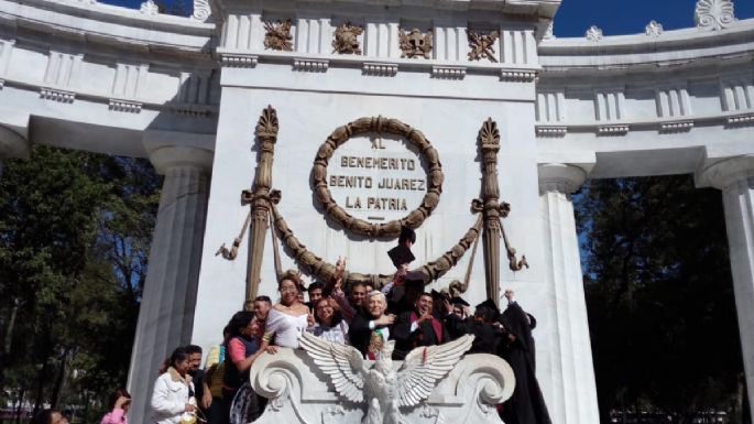 Celebran a López Obrador en el Zócalo (Fotogalería)