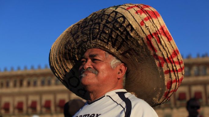 Celebran a López Obrador en el Zócalo (Fotogalería)