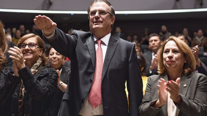 Ratifican por unanimidad a Marcelo Ebrard como secretario de Relaciones Exteriores