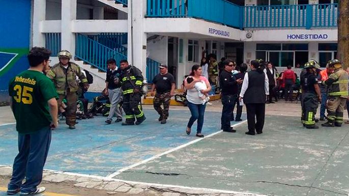 Fuga de gas butano en un colegio de la colonia Del Valle deja 20 alumnos intoxicados