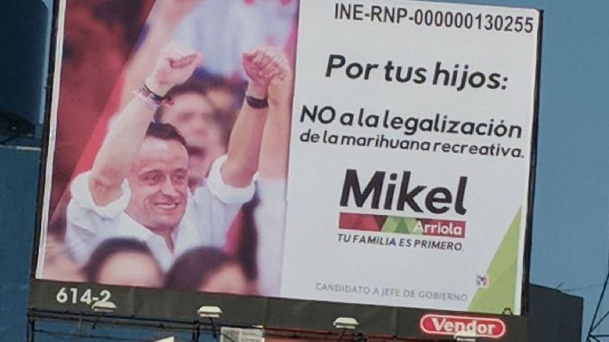 Activistas piden retiro de espot de Mikel Arriola contra uso de mariguana recreativa