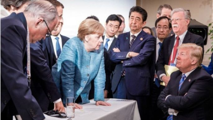 La cumbre del G7 concluyó entre tensión y recriminaciones