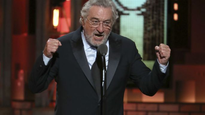 Robert de Niro en los Premios Tony: ¡Jódete Trump!