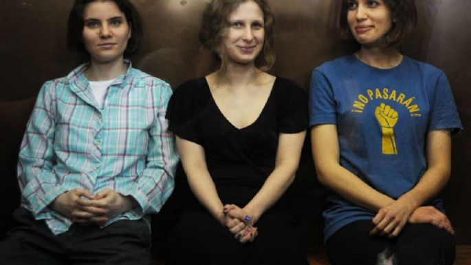 Tribunal condena a Rusia por sentencias "severas" contra tres feministas de Pussy Riot