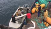 Tripulantes resultan sanos y salvos tras hundimiento de embarcación pesquera en BC: Profepa