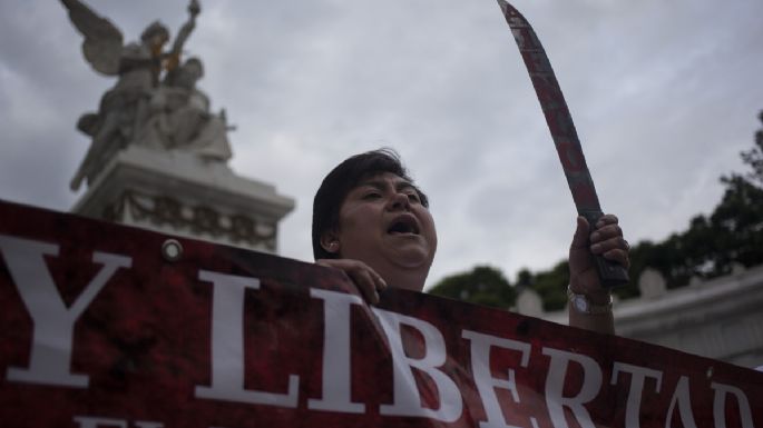 "Tierra sí, aviones no", la exigencia de Atenco ante consulta por el NAIM