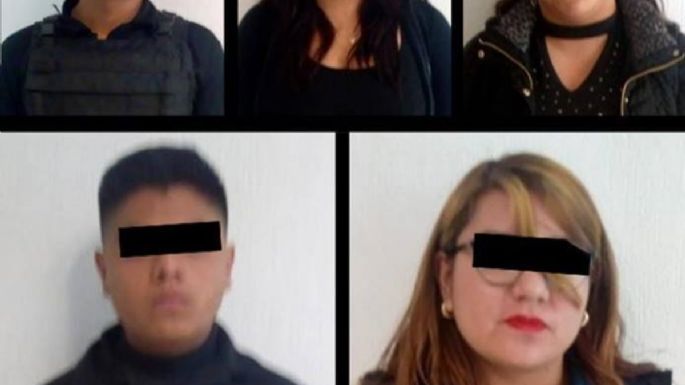 Detienen a cinco personas acusadas de extorsión, entre ellas dos elementos del Cusaem