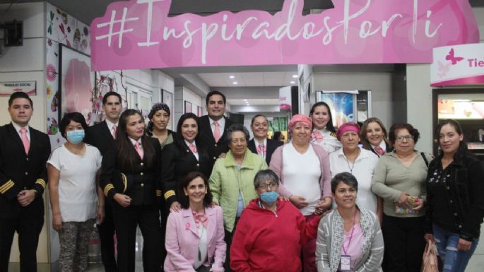 Con corbatas rosas y donativos, ASPA y Fucam se unen a la lucha contra el cáncer de mama