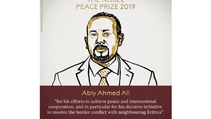 Otorgan al primer ministro de Etiopía el Premio Nobel de la Paz