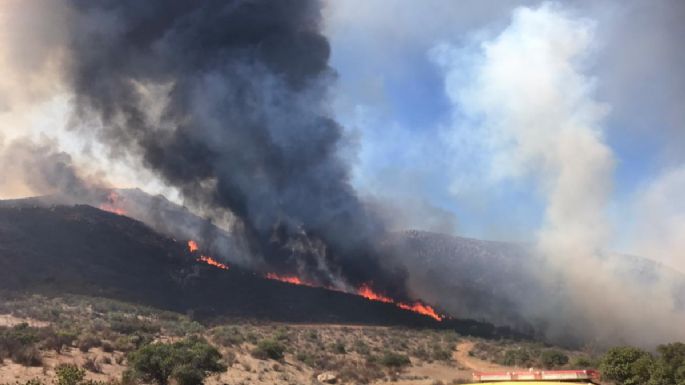 Incendios en Baja California dejan cuatro muertos y más de 200 casas dañadas