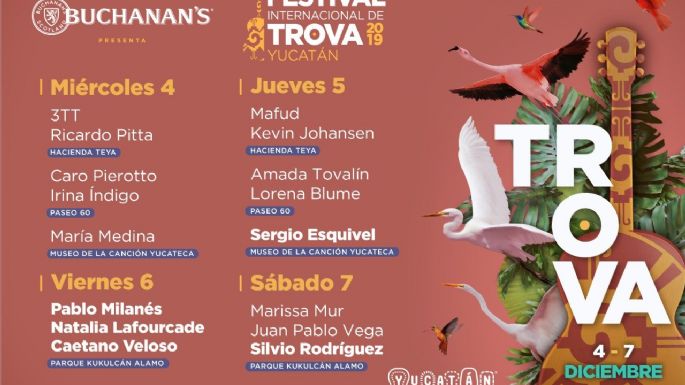 Silvio Rodríguez, Pablo Milanés y Caetano Veloso, en el Festival de Trova en Yucatán