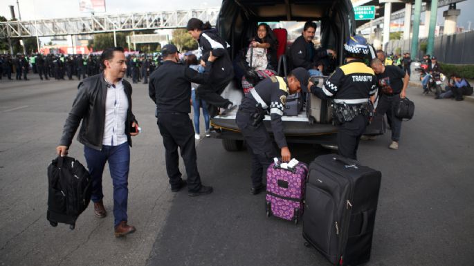 Federales bloquearon Circuito Interior; SSPC les pide no afectar a terceros