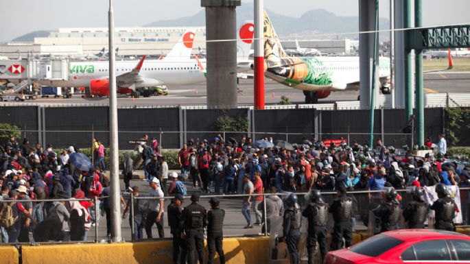 Federales bloquearon Circuito Interior; SSPC les pide no afectar a terceros