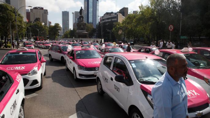 Estragos en la CDMX por el paro nacional de taxistas