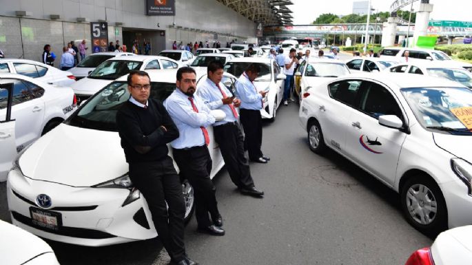 Estragos en la CDMX por el paro nacional de taxistas